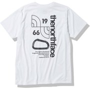 ショートスリーブカラビナアートティー S/S Carabiner Art Tee NT32283 ホワイト(W) Lサイズ [アウトドア カットソー メンズ]