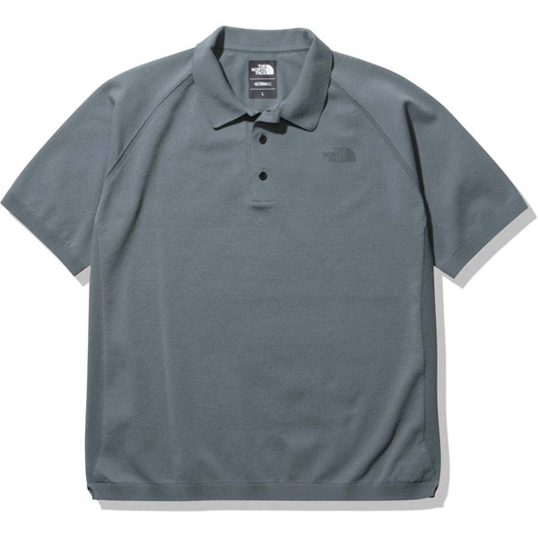 ザ・ノース・フェイス THE NORTH FACE  ライトコンフォートポロ Light Comfort Polo NT22280 バルサムグリーン(BL) Lサイズ [アウトドア カットソー メンズ]