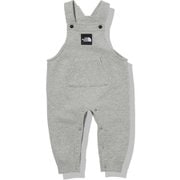 スウェットロゴオーバーオール B Sweat Logo Overall NBB32103 ミックスグレー2(ZZ) 80サイズ [アウトドア パンツ ベビー]