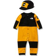 デナリコットンセット B Denali Cotton Set NTB12201 サミットゴールド(SG) 80サイズ [アウトドア ロンパース ベビー]