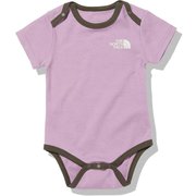ショートスリーブロンパース＆2Pビブ B S/S Rompers & 2P Bib NTB12202 スモーキーグレープ(MP) 80サイズ [アウトドア ロンパース ベビー]
