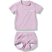 ウォーターウェアセット B Water Wear Set NTB12278 スモーキーグレープ(MP) 80サイズ [アウトドア ベビーウォーターウェア]