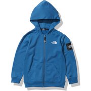 スクエアロゴフルジップ Square Logo Full Zip NTJ12116 BF 110サイズ [アウトドア トップス キッズ]