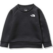 テックエアースウェットクルー Tech Air Sweat Crew NTJ12228 ブラック(K) 150サイズ [アウトドア トップス キッズ]