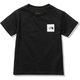 ショートスリーブスモールスクエアロゴティー S/S Small Square Logo Tee NTJ32251 ブラック(K) 150サイズ [アウトドア トップス キッズ]