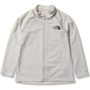 ロングスリーブサンシェイドフルジップジャケット L/S Sunshade Full Zip Jacket NTJ12271 GW 140サイズ [アウトドア トップス キッズ]