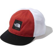 ベビートラッカーメッシュキャップ Baby Trucker Mesh Cap NNB02100 ホライズンレッド(HR) [アウトドア 帽子 ベビー]