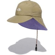 ポホノサンシールドキャップ Kids' Pohono Sunshield Cap NNJ02102 ケルプタン(KT) KLサイズ [アウトドア 帽子 キッズ]