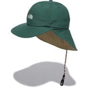 ポホノサンシールドキャップ Kids' Pohono Sunshield Cap NNJ02102 エバーグリーン(EV) KSサイズ [アウトドア 帽子 キッズ]