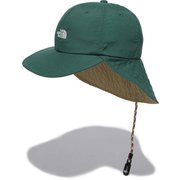 ポホノサンシールドキャップ Kids' Pohono Sunshield Cap NNJ02102 エバーグリーン(EV) KMサイズ [アウトドア 帽子 キッズ]