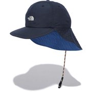 ポホノサンシールドキャップ Kids' Pohono Sunshield Cap NNJ02102 アーバンネイビー2(UU) KSサイズ [アウトドア 帽子 キッズ]
