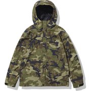 ノベルティースクープジャケット Novelty Scoop Jacket NP61845 TNFカモ(TF) XLサイズ [アウトドア ソフトシェルジャケット メンズ]