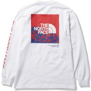 ロングスリーブスリーブグラフィックティー L/S Sleeve Graphic Tee NT32231 ホワイト(W) Lサイズ [アウトドア カットソー メンズ]
