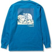 ロングスリーブスリーブグラフィックティー L/S Sleeve Graphic Tee NT32231 バンフブルー(BF) XLサイズ [アウトドア カットソー メンズ]
