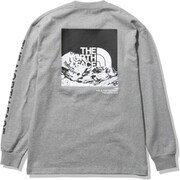 ロングスリーブスリーブグラフィックティー L/S Sleeve Graphic Tee NT32231 ミックスグレー(Z) XXLサイズ [アウトドア カットソー メンズ]