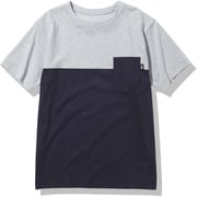 ショートスリーブツートーンポケットティー S/S 2 Tone Pocket Tee NT32062 ZA Mサイズ [アウトドア カットソー メンズ]