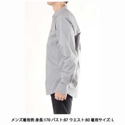 ノースフェイス ヒムリッジシャツ グレー NR11955 Amazon.co.jp: [ザノースフェイス] ロングスリーブヒムリッジ