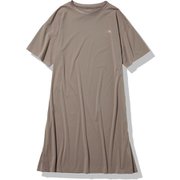 テックラウンジワンピース Tech Lounge Onepiece NTW12266 ファルコンブラウン(FB) Mサイズ [アウトドア ワンピース レディース]