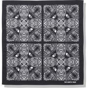 ジオドームペイズリーバンダナ Geodome Paisley Bandana NN22202 ブラック(K) [スポーツウェア アクセサリ バンダナ]