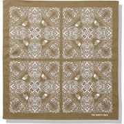 ジオドームペイズリーバンダナ Geodome Paisley Bandana NN22202 タンベージュ(TB) [スポーツウェア アクセサリ バンダナ]