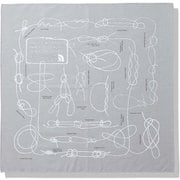 ロープワークバンダナ Ropework Bandana NN22203 メルドグレー(MG) [スポーツウェア アクセサリ バンダナ]
