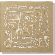 ロープワークバンダナ Ropework Bandana NN22203 ケルプタン(KT) [スポーツウェア アクセサリ バンダナ]