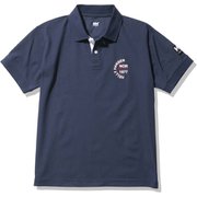 ショートスリーブセイルナンバーポロ S/S Sail Number Polo HH32219 ヘリーブルー(HB) Mサイズ [アウトドア カットソー メンズ]