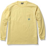 ロングスリーブ HHワンポイントロゴティー L/S HH One Point Logo Tee HE32218 オアシスイエロー(OY) XLサイズ [アウトドア カットソー メンズ]