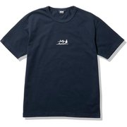 ショートスリーブチェーンステッチロゴティー S/S Chain Stitch Logo Tee HE62210 ディープネイビー(DN) Mサイズ [アウトドア カットソー メンズ]
