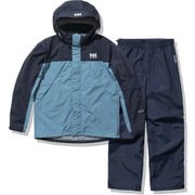 ヘリーレインスーツ Helly Rain Suit HOE12150 ブルームーン×ヘリーブルー(BH) WLサイズ [アウトドア レインウェア上下セット レディース]