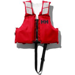 ジュニアヘリーライフジャケット JR Helly Life Jacet HJ82000 レッド(R) KMサイズ [マリンスポーツ ライフジャケット キッズ]