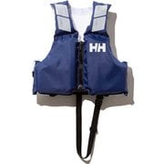 ジュニアヘリーライフジャケット JR Helly Life Jacet HJ82000 ヘリーブルー(HB) KMサイズ [マリンスポーツ ライフジャケット キッズ]