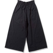 テレグライトワイドパンツ W Teleg Light Wide Pants HOW22207 ブラック(K) WLサイズ [アウトドア ロングパンツ レディース]