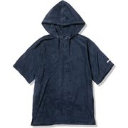 ビーチパイルポンチョ W BEACH PILE PC HOW32215 オーシャンネイビー(ON) WMサイズ [アウトドア カットソー レディース]