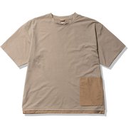 ショートスリーブアンヒビアスポケットティー S/S Amphibious PK Tee HOE62201 WS Mサイズ [アウトドア カットソー メンズ]