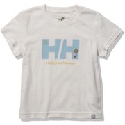 ショートスリーブ HHヘリーベアティー K S/S HH Helly Bear Tee HJ62224 オフホワイト(OW) 130サイズ [アウトドア トップス キッズ]