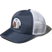 ワッペンメッシュキャップ K Wappen Mesh Cap HCJ92200 ヘリーブルー(HB) [アウトドア 帽子 キッズ]