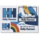 HH MARINE STICKER HA92236 W [アウトドア ロゴステッカー]