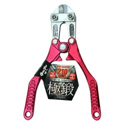 GTS-RE [極鍛ボルトクリッパアルミ曲がりハンドル210 レッド]