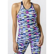 スロートライアングルバックロングトップ Slow Triangle Back Long Top SFW72239 マルチ(MT) Mサイズ [水着 レディース]