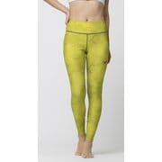 スローグラフィックレギンス Slow Graphic Leggings SFW82233 ライム(LM) Mサイズ [フィットネス ヨガ タイツ レディース]