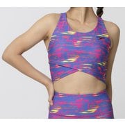 スローカシュクールグラフィックミディアムトップ Slow Cachecoeur GP Medium Top SFW72236 ピンク(PN) Mサイズ [フィットネス ヨガ カップ付きシャツ 水陸両用 レディース]