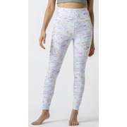 スローハイウエストグラフィックレギンス Slow HW Graphic Leggings SFW82232 マルチ(MT) Mサイズ [フィットネス ヨガ タイツ レディース]