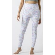 スローハイウエストグラフィックレギンス Slow HW Graphic Leggings SFW82232 マルチ(MT) Lサイズ [フィットネス ヨガ タイツ レディース]