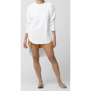 リラックスマルチウェイロングスリーブティー Relax Multi-Way L/S Tee SAW42242 ホワイト(W) Mサイズ [リラックスウェア レディース]