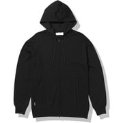 ダルストン テリー ロングスリーブ ジップ フーディー U DALSTON TERRY LS ZIP HOODIE IA22270 ブラック(K) Sサイズ [アウトドア パーカー ユニセックス]