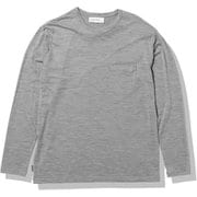 グラナリー ロングスリーブ ポケット ティー M GRANARY LS POCKET TEE IT12270 メトロヘザー(ME) Sサイズ [アウトドア アンダーウェア メンズ]