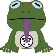 呪術廻戦 伏黒の式神 ぬいぐるみキーホルダー 蝦蟇 [キャラクターグッズ]