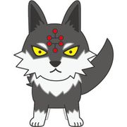 呪術廻戦 伏黒の式神 ぬいぐるみキーホルダー 玉犬・渾 [キャラクターグッズ]