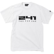 エリア241-ビックロゴSSティー AREA241-BIG LOGO SS TEE MB4201 ホワイト(W) XLサイズ [アウトドア カットソー メンズ]